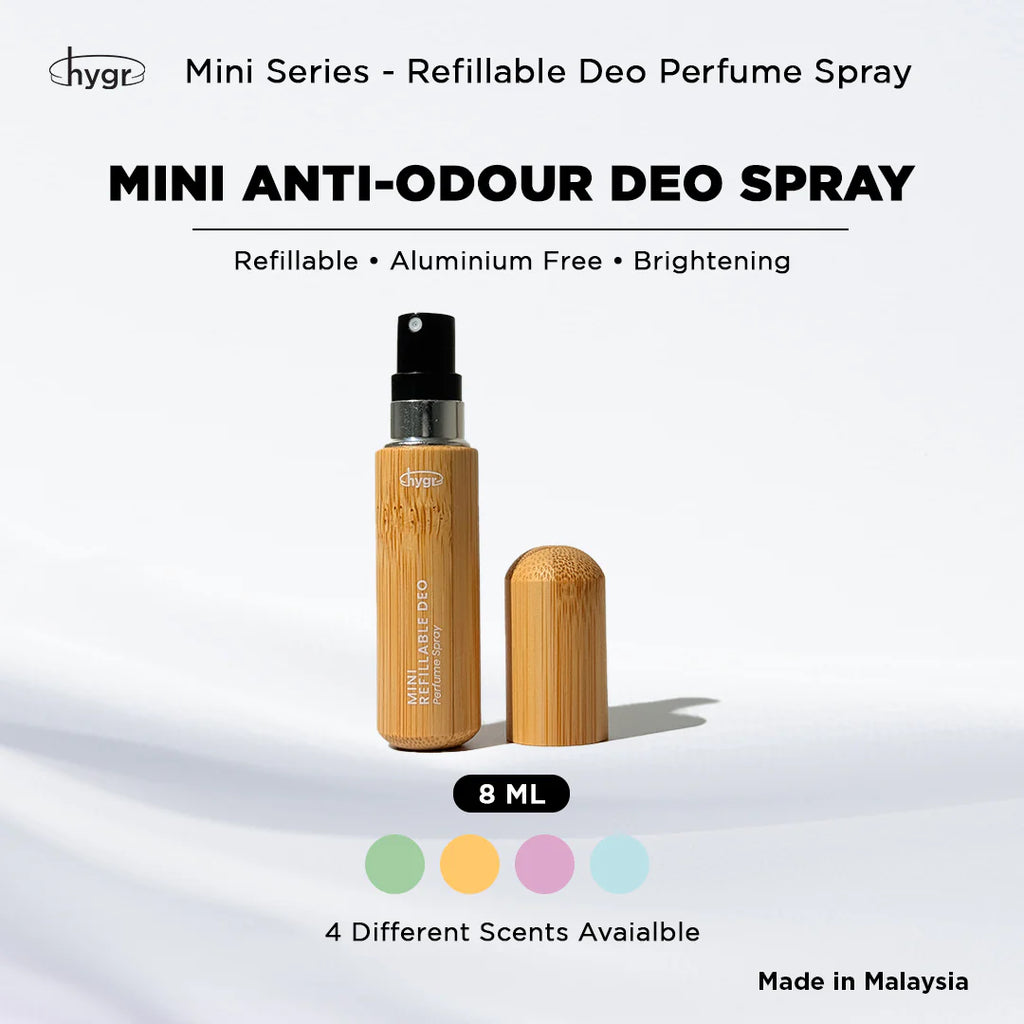 hygr Mini Travel Deodorant Spray