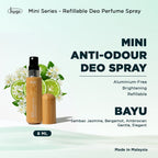 hygr Mini Travel Deodorant Spray