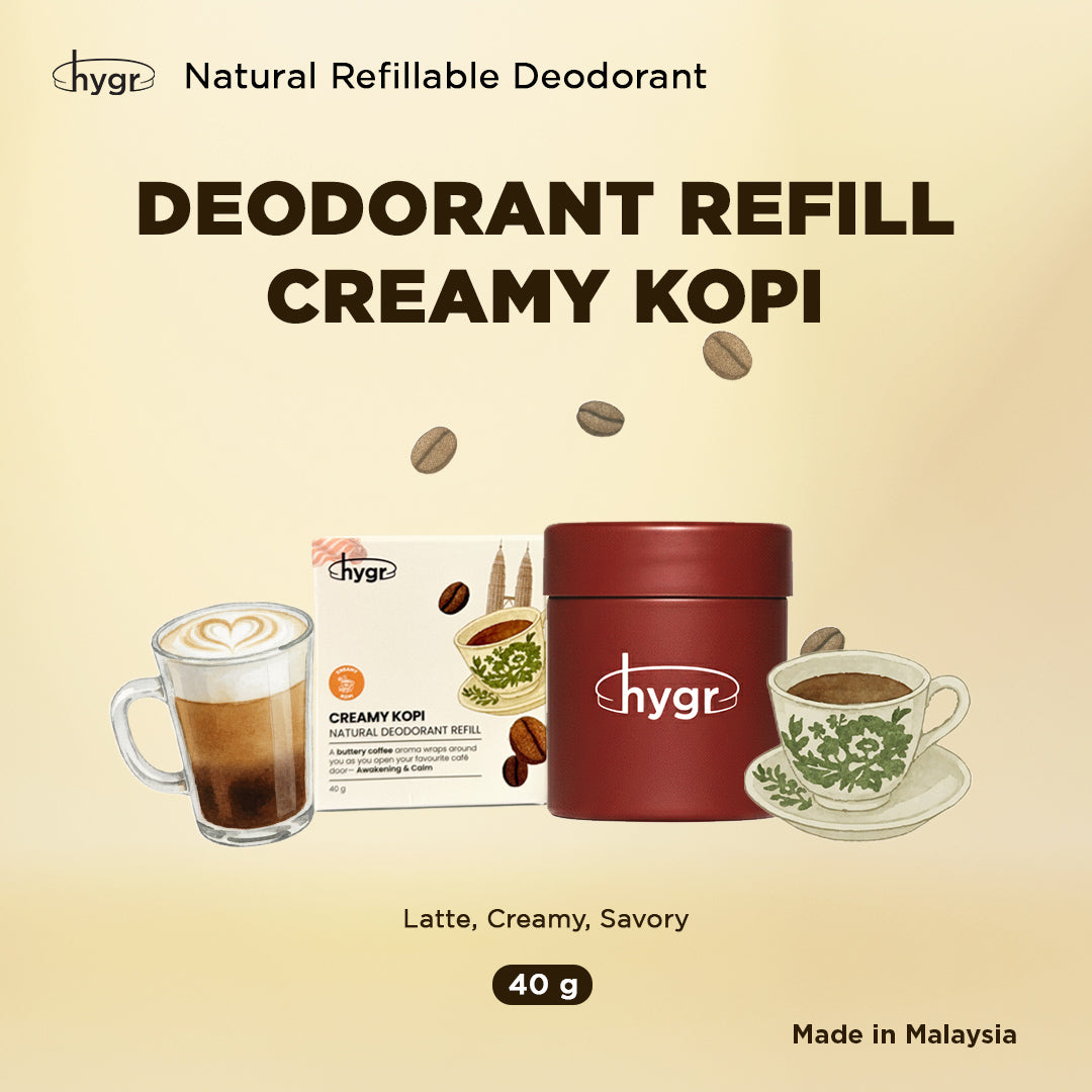 Smell Be Gone Natural Refillable Deodorant HYGR 40g