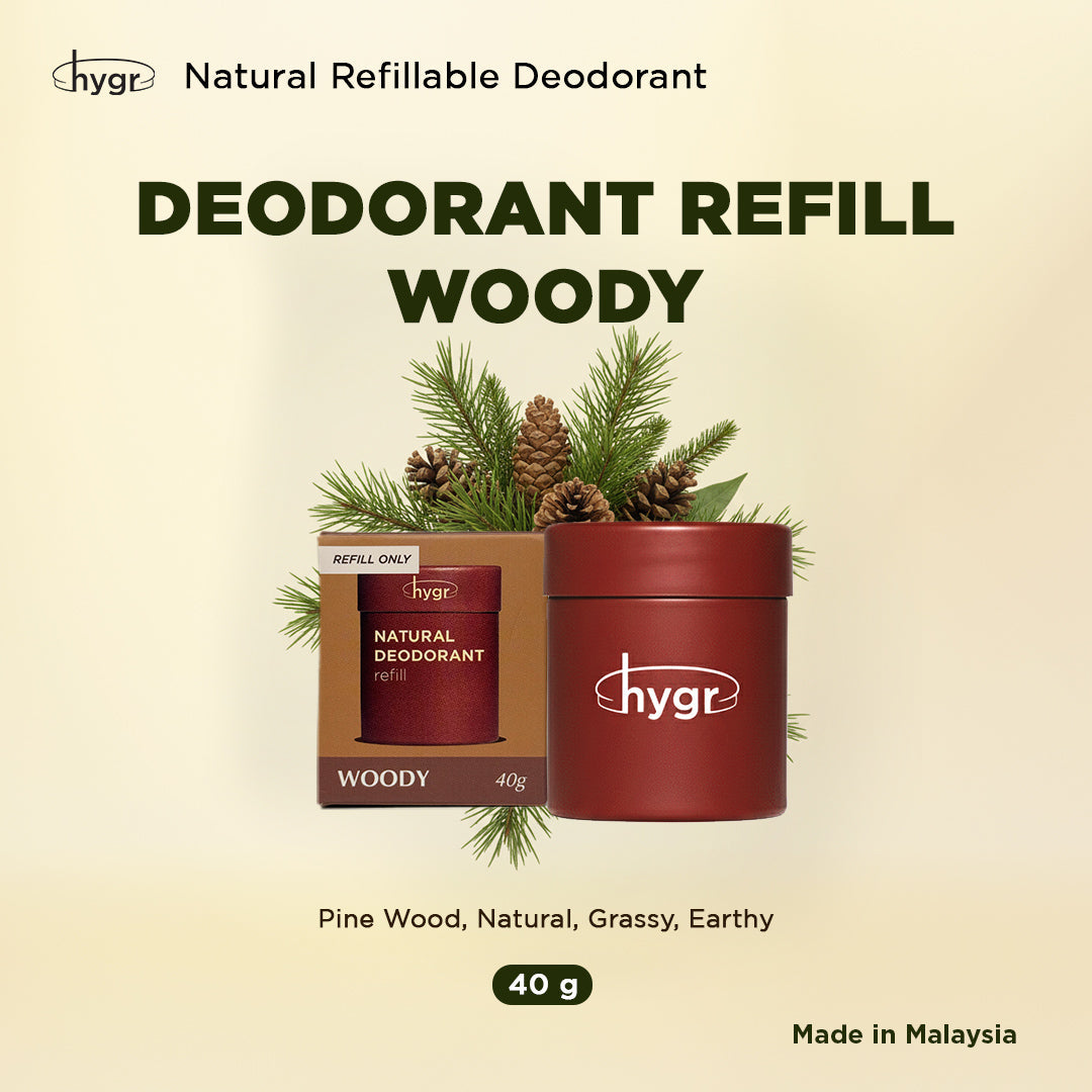 Smell Be Gone Natural Refillable Deodorant HYGR 40g