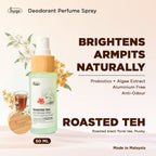 HYGR Natural Refillable Deodorant Spray Perfume｜Long-Lasting Odour Control｜Gentle on Skin｜Fresh, Clean Daily Body Scent