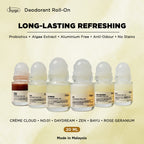 HYGR Deodorant Roll-On｜Long-Lasting Odour Control｜Gentle on Skin｜Fresh, Clean Daily Body Scent | Easy to use