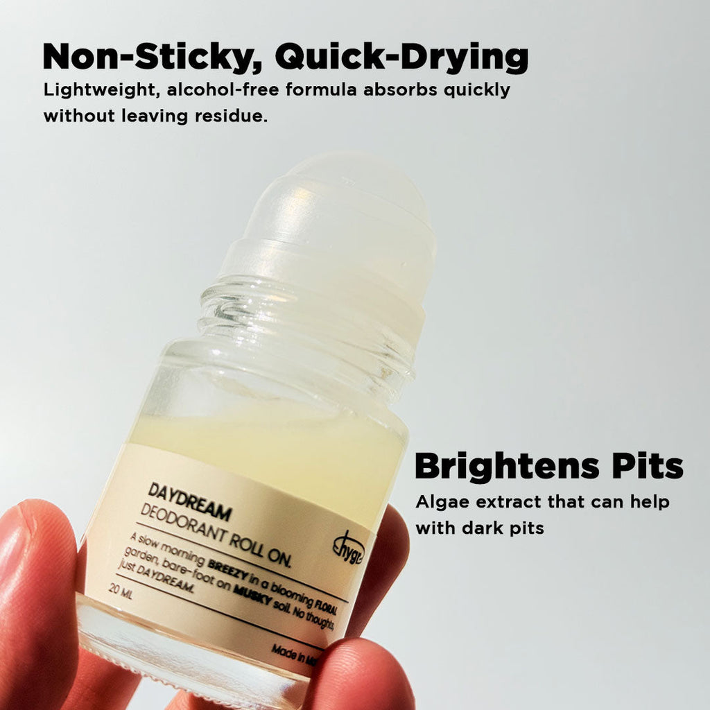 HYGR Deodorant Roll-On｜Long-Lasting Odour Control｜Gentle on Skin｜Fresh, Clean Daily Body Scent | Easy to use